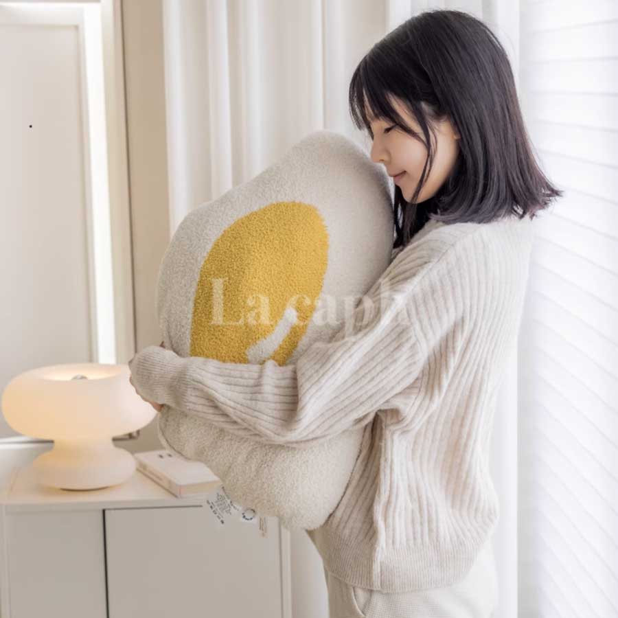 happy egg cushion