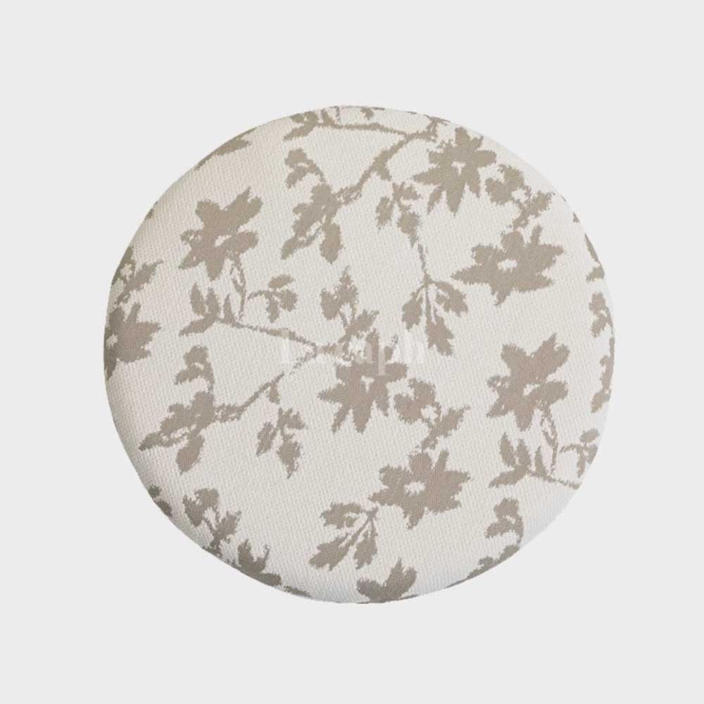 floral print ottoman stool & cushion (2colors)