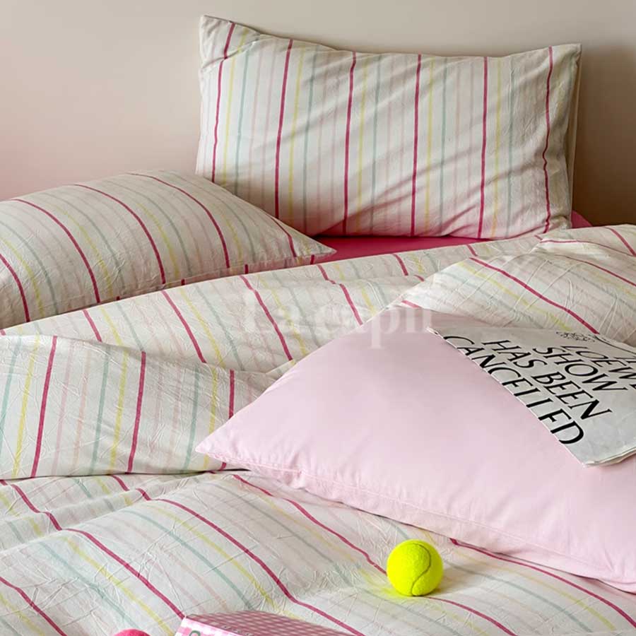 candy stripe bedlinen set (4colors)