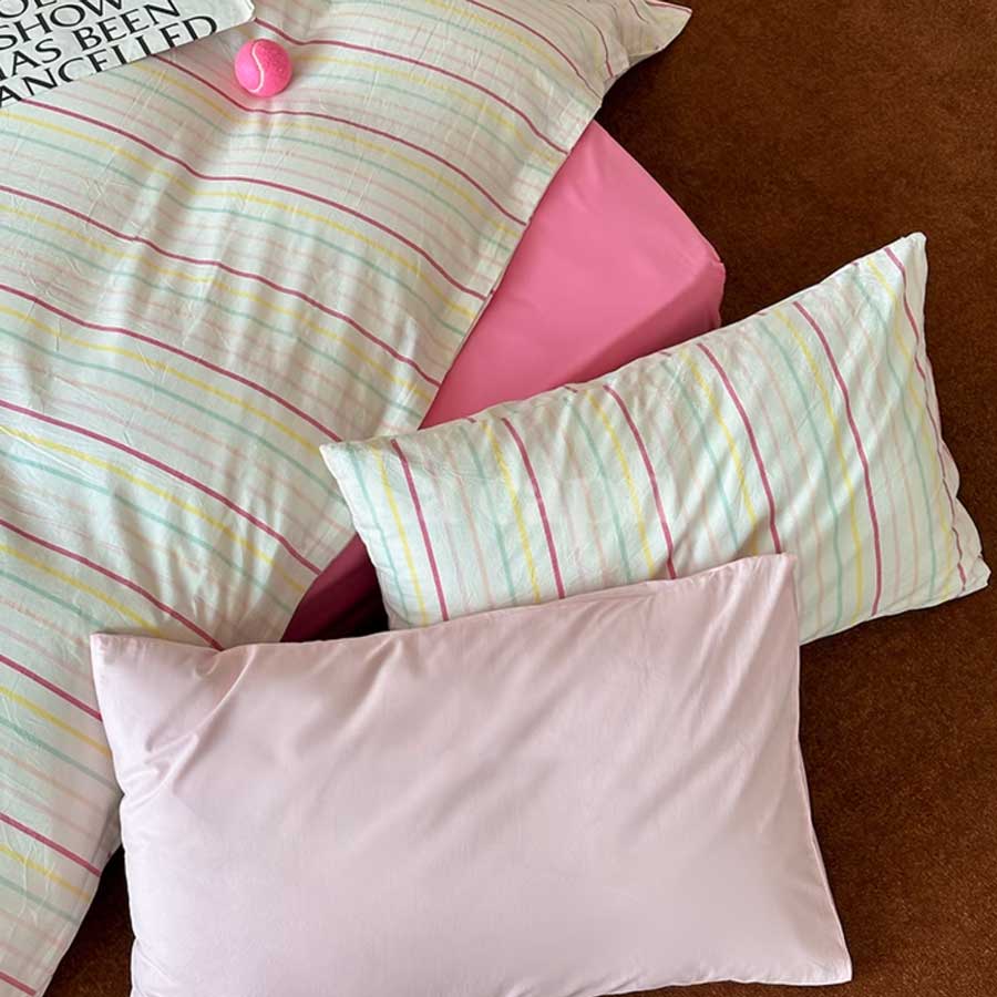 candy stripe bedlinen set (4colors)