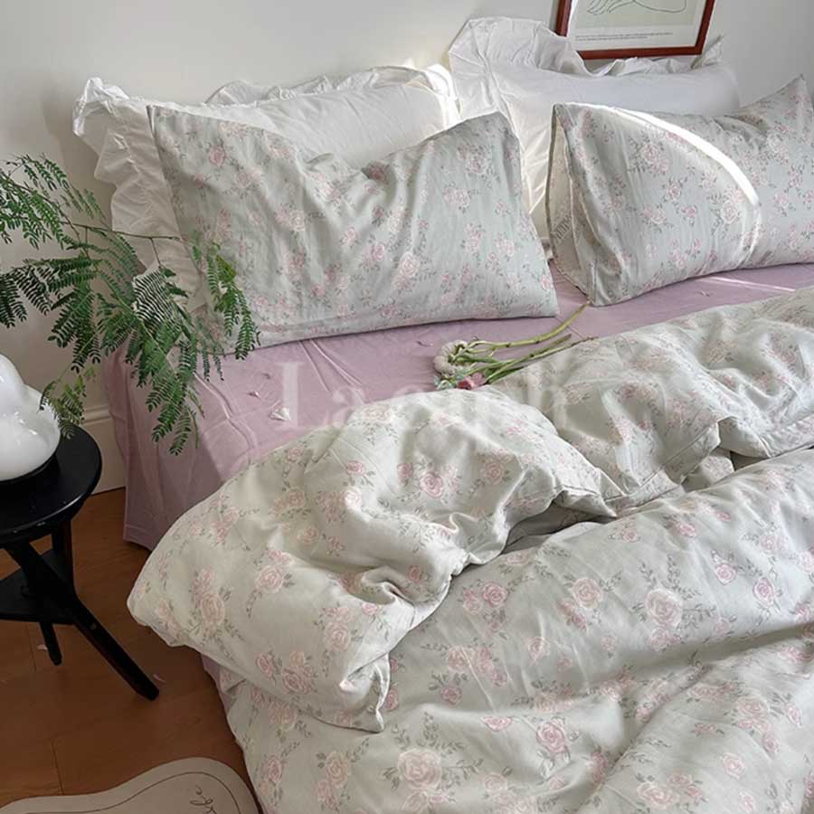 vintage rose bedlinen set