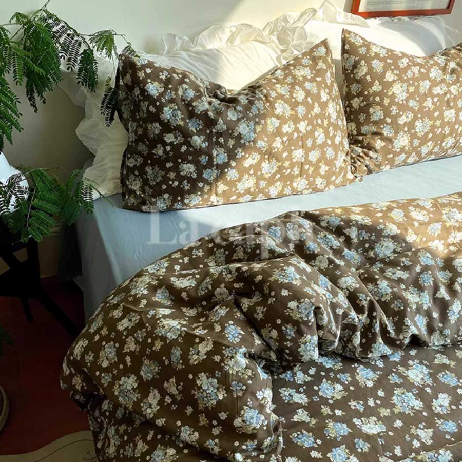 rustic floral bedlinen set