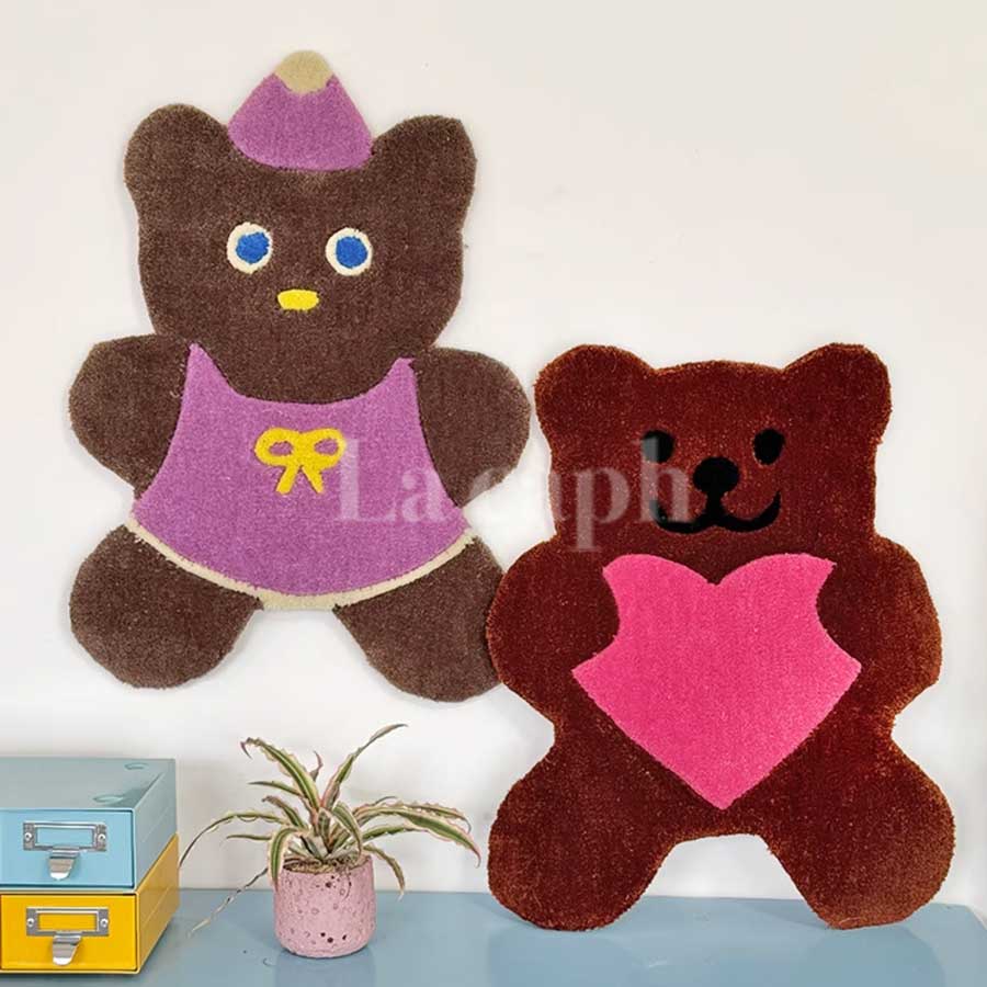 teddy bear mini mat (2designs)