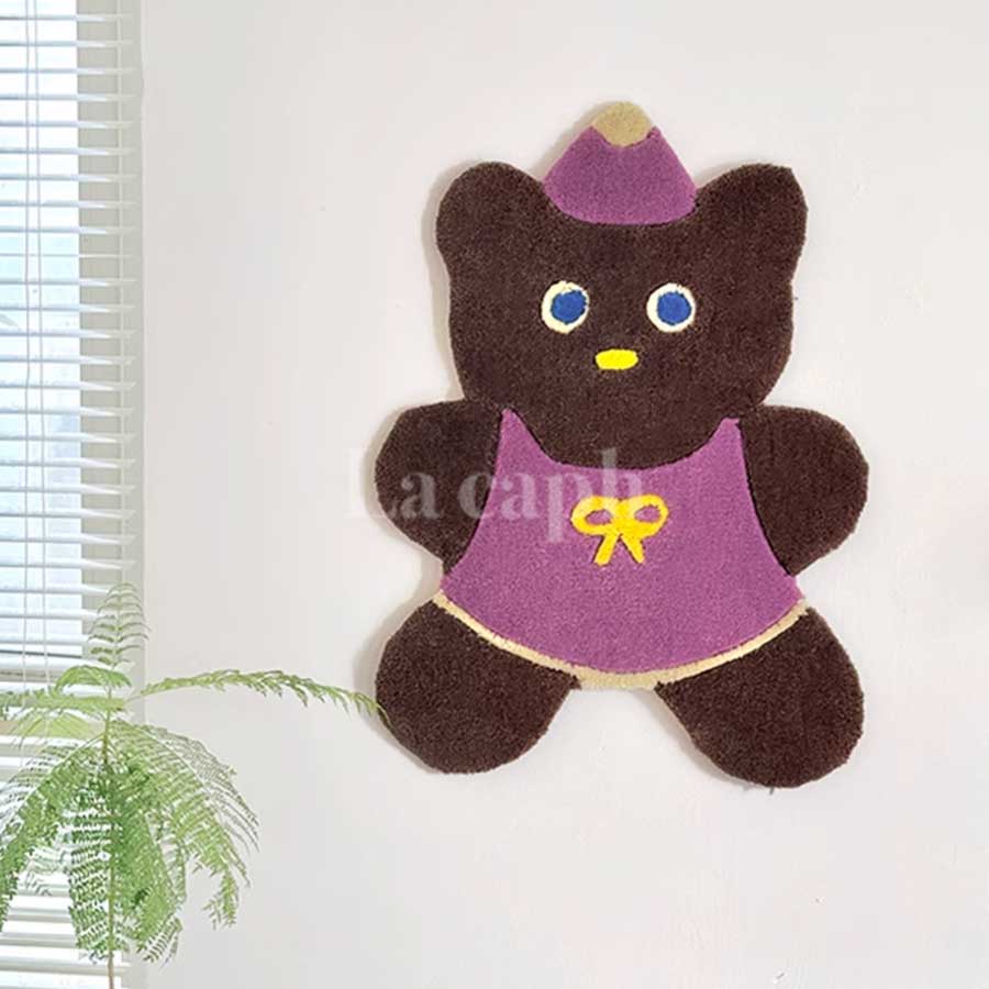 teddy bear mini mat (2designs)