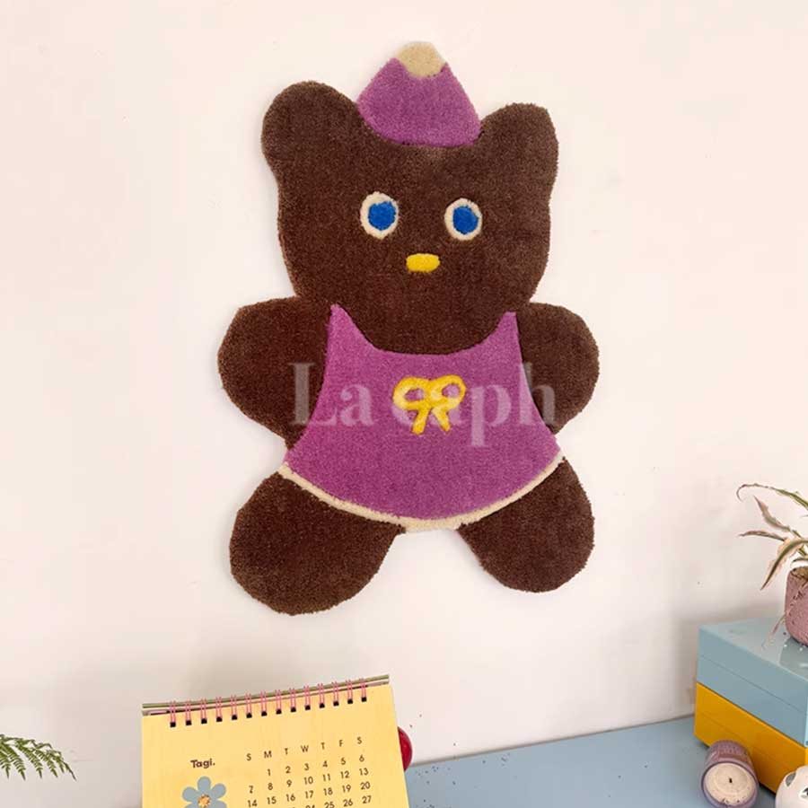 teddy bear mini mat (2designs)