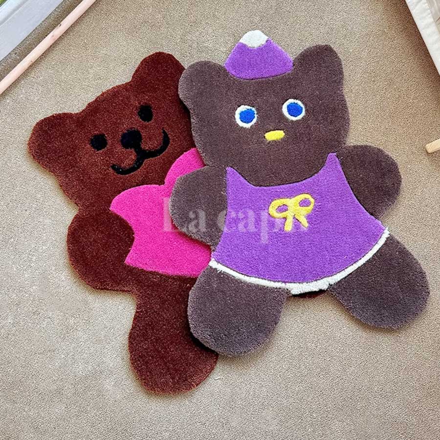 teddy bear mini mat (2designs)