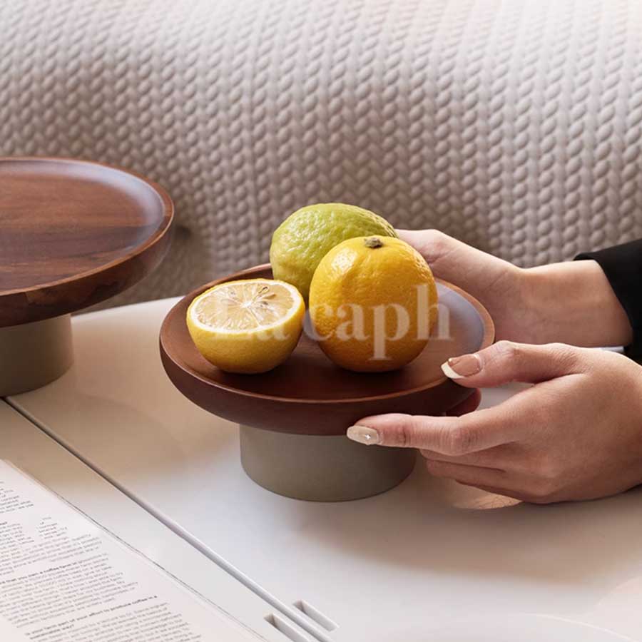 wood display tray