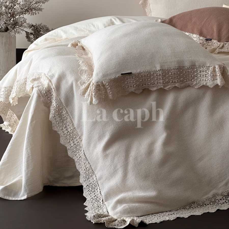 lace frill bedlinen set (2colors)