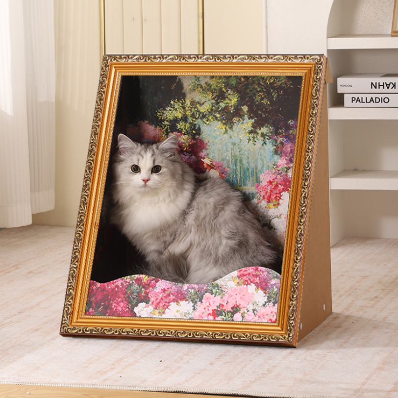 4d world art design cat scratcher (2design)