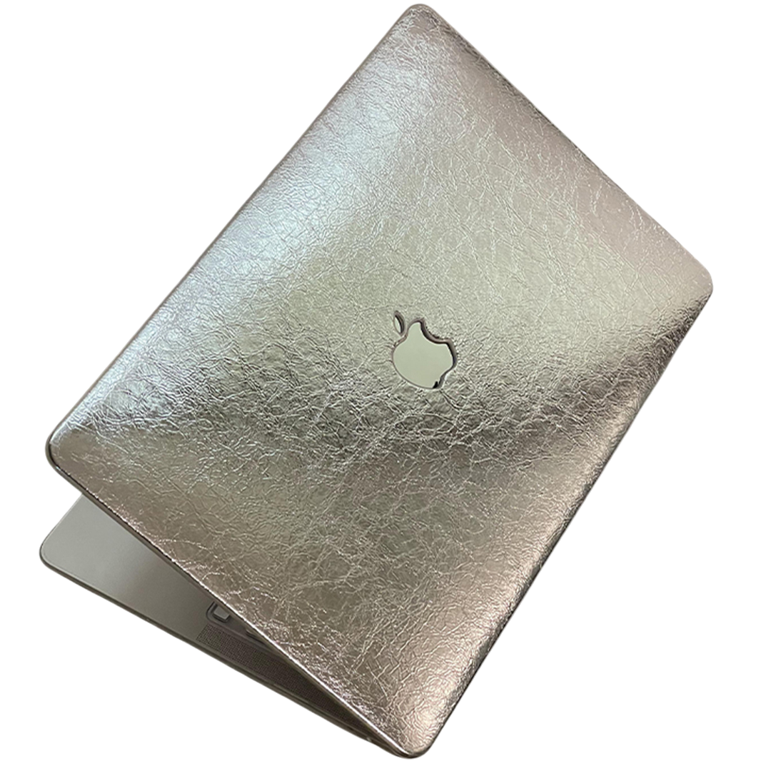 Silver Texture MacBook Case