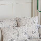 4design floral quilted cushion
