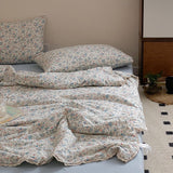 8design natural floral summer quilt