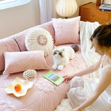 7color pastel quilting flower sofa cover