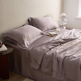 5color simple frill quilt & pillow sheets set