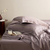 5color simple frill quilt & pillow sheets set