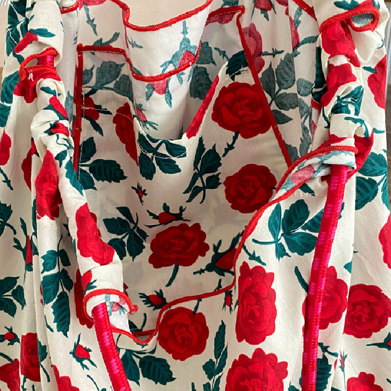 3design vivid floral tote bag