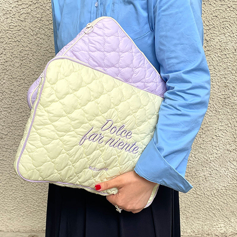 2color quilting PC case