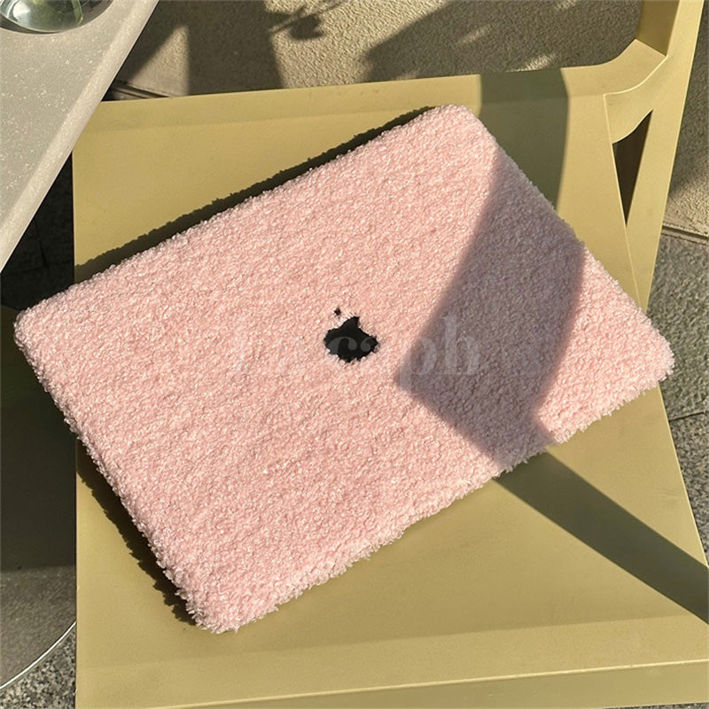 Blush Cozy Macbook skin