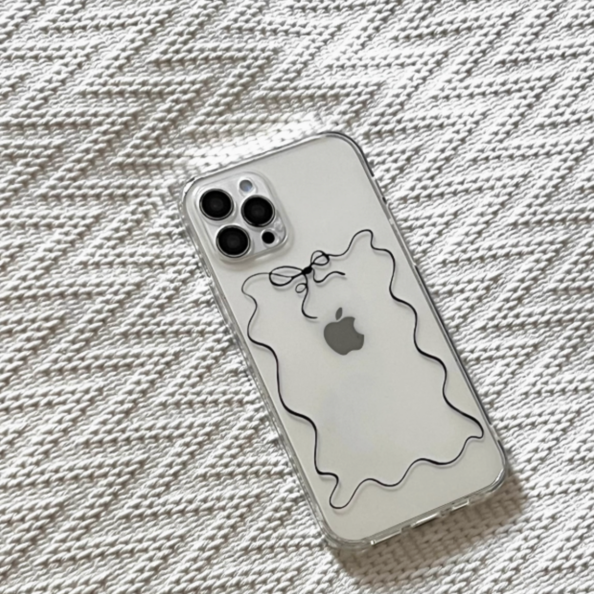 ribbon frame iPhone case