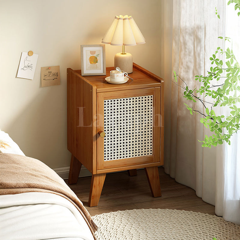 cane weave nightstand(3colors)