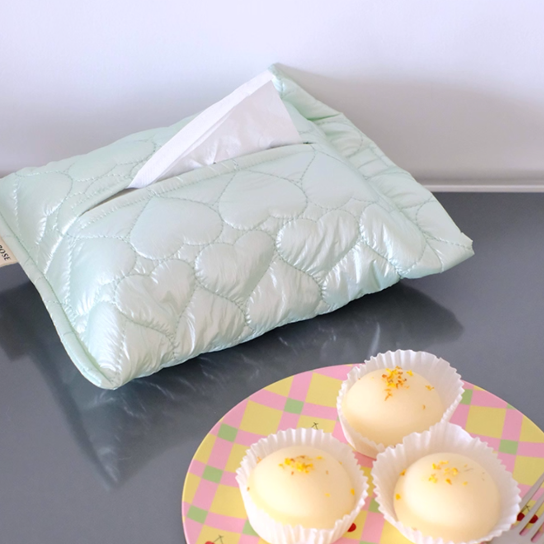 heart nylon tissue case (2color)