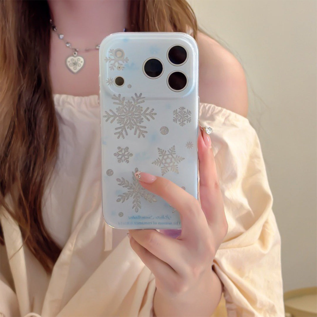 Winter Snowflakes iPhone Case