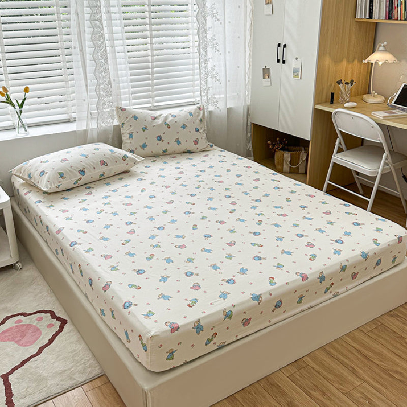 14design girly floral box mattress sheets