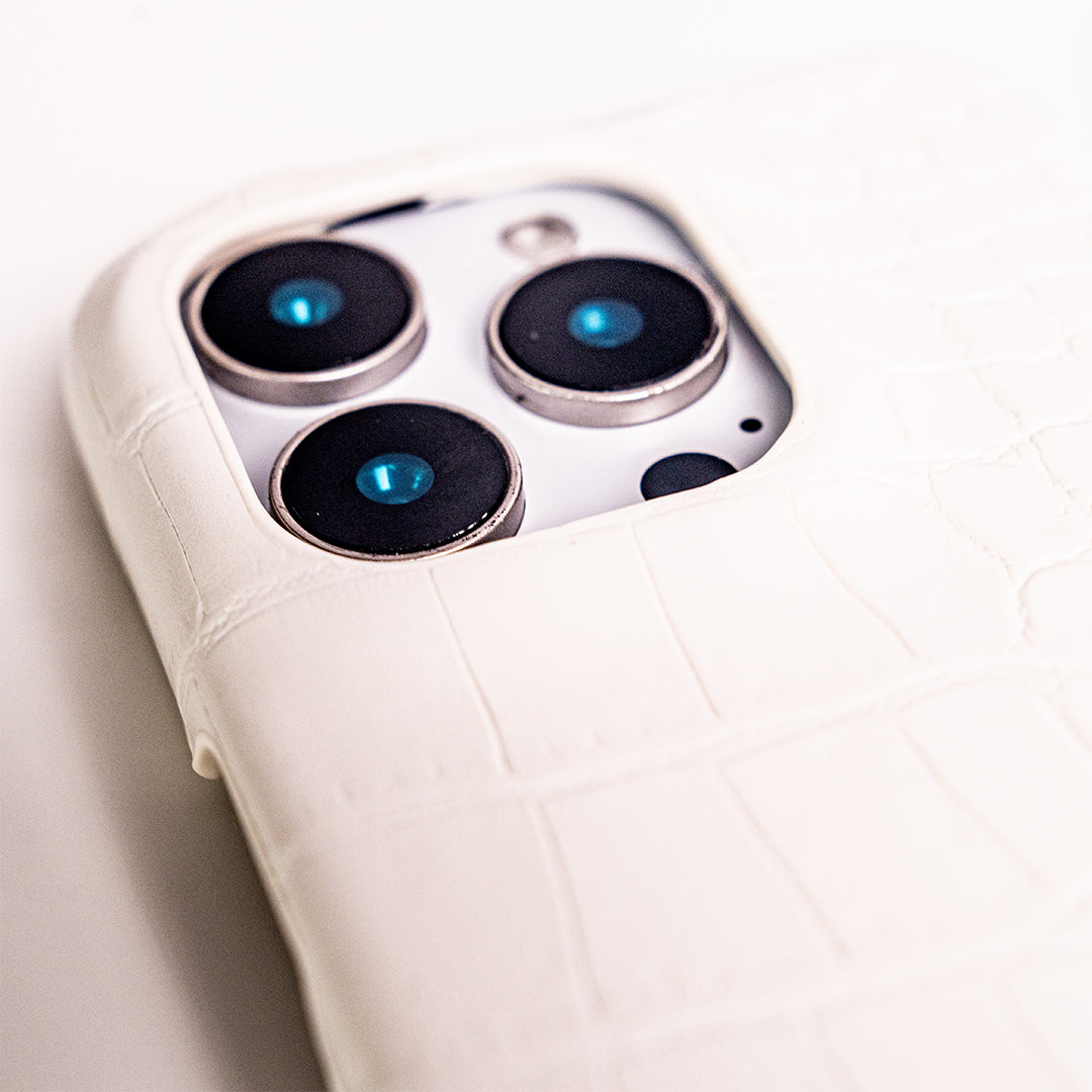 Elegant Croc Embossed  iphone Case