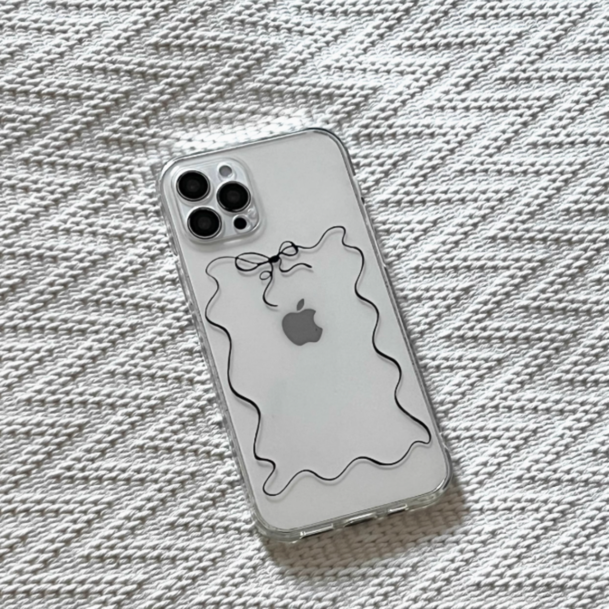 ribbon frame iPhone case