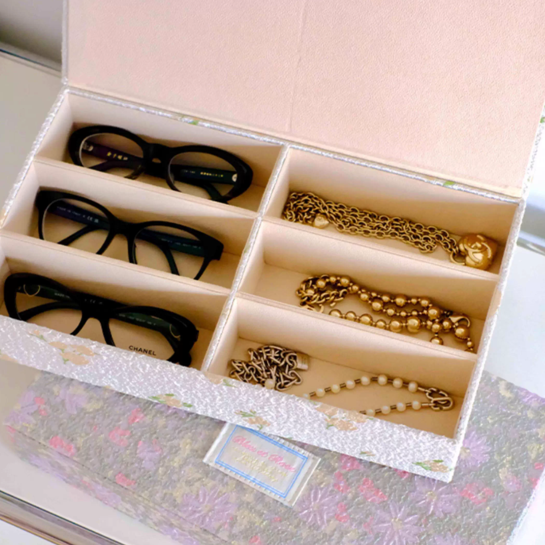 flower glass case (3design)