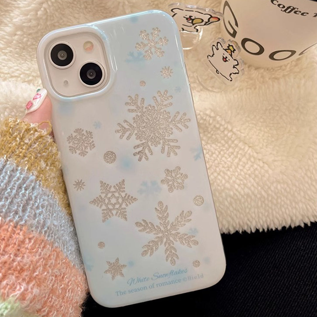 Winter Snowflakes iPhone Case