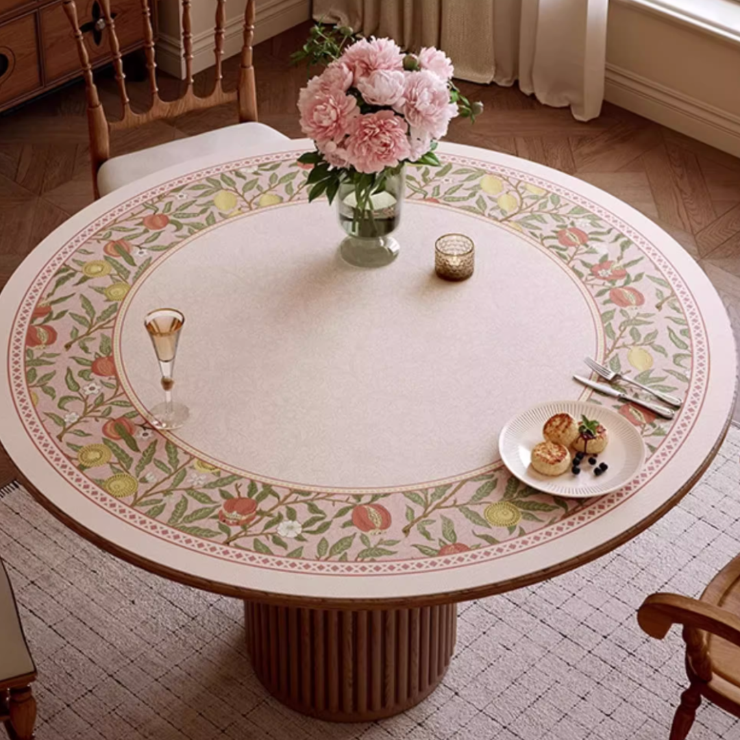 leia garden round table mat