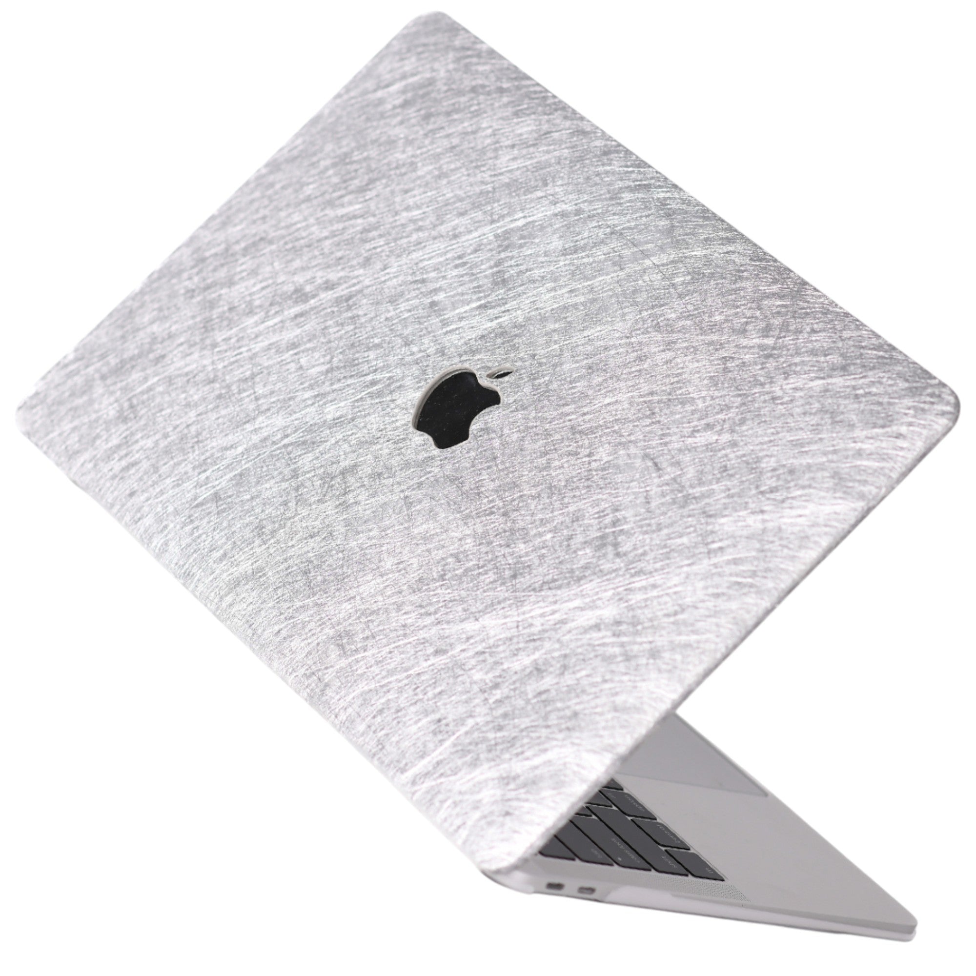 即納】metal silver MacBook case