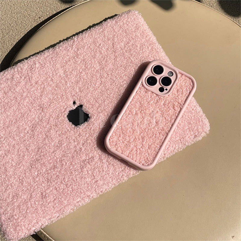 Blush Cozy Macbook skin