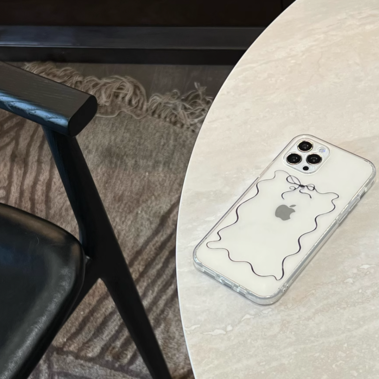 ribbon frame iPhone case
