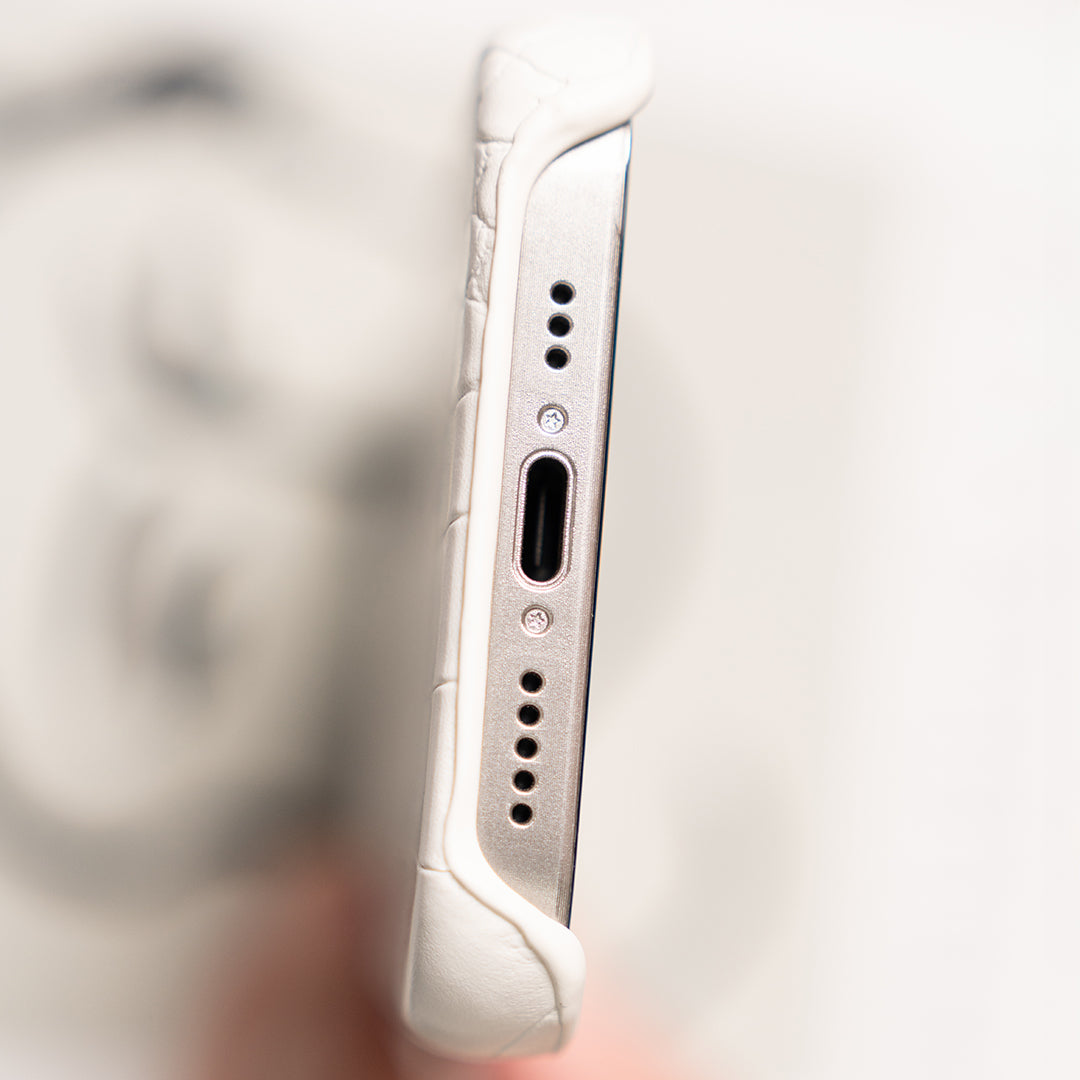 Elegant Croc Embossed  iphone Case