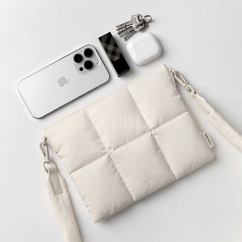 snow white utility PC bag