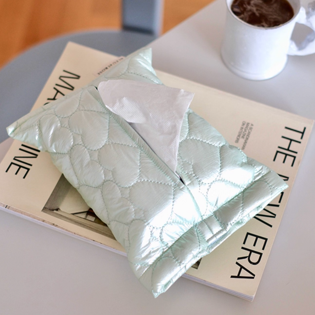 heart nylon tissue case (2color)