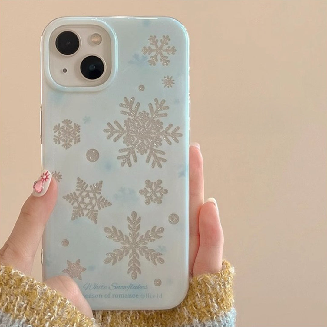Winter Snowflakes iPhone Case
