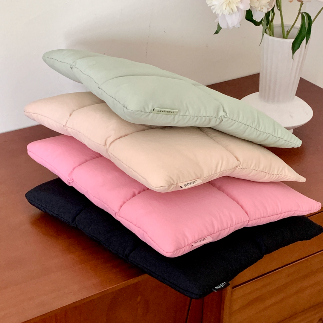 pastel pillow mac book bag (4color)