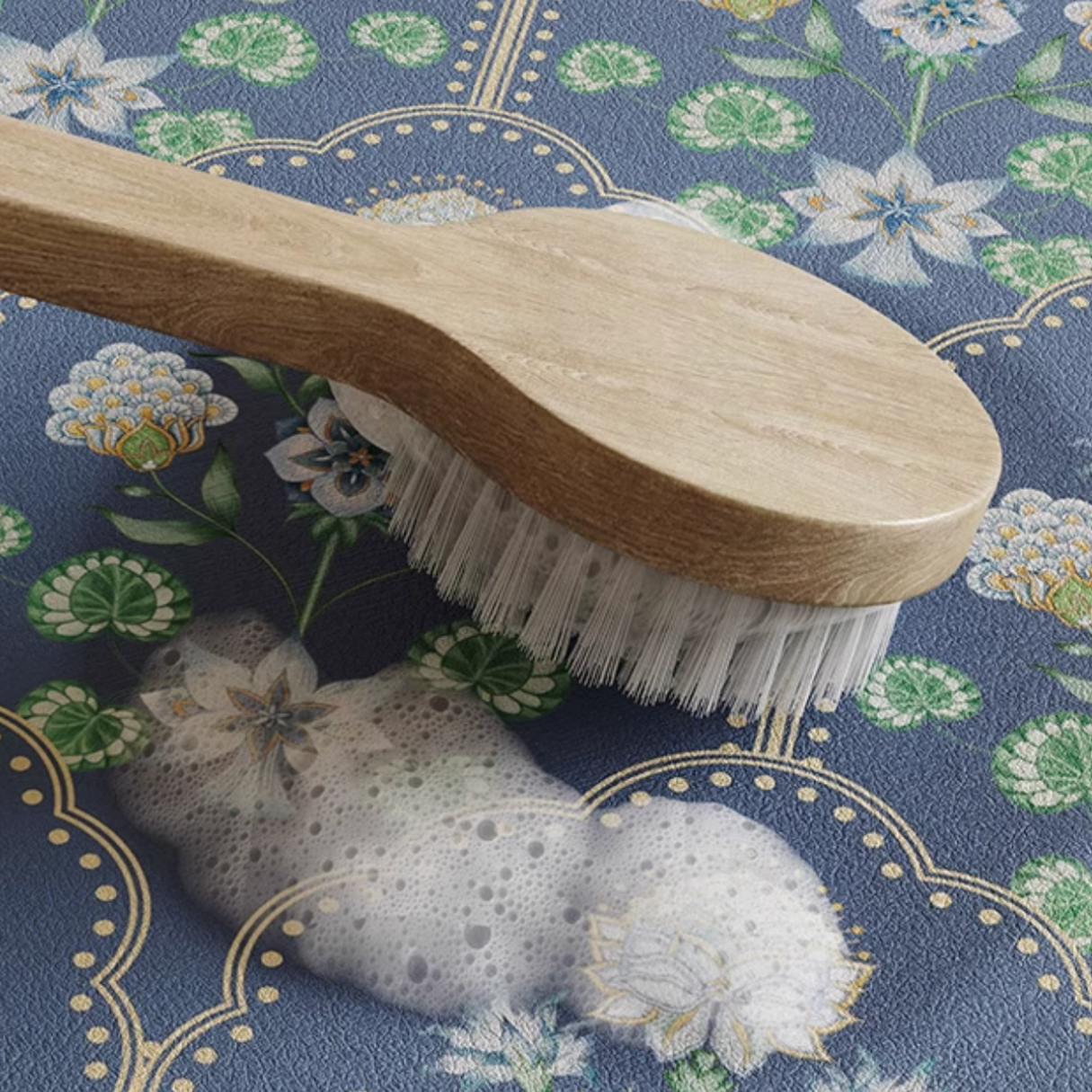french country flower bath mat (2color)