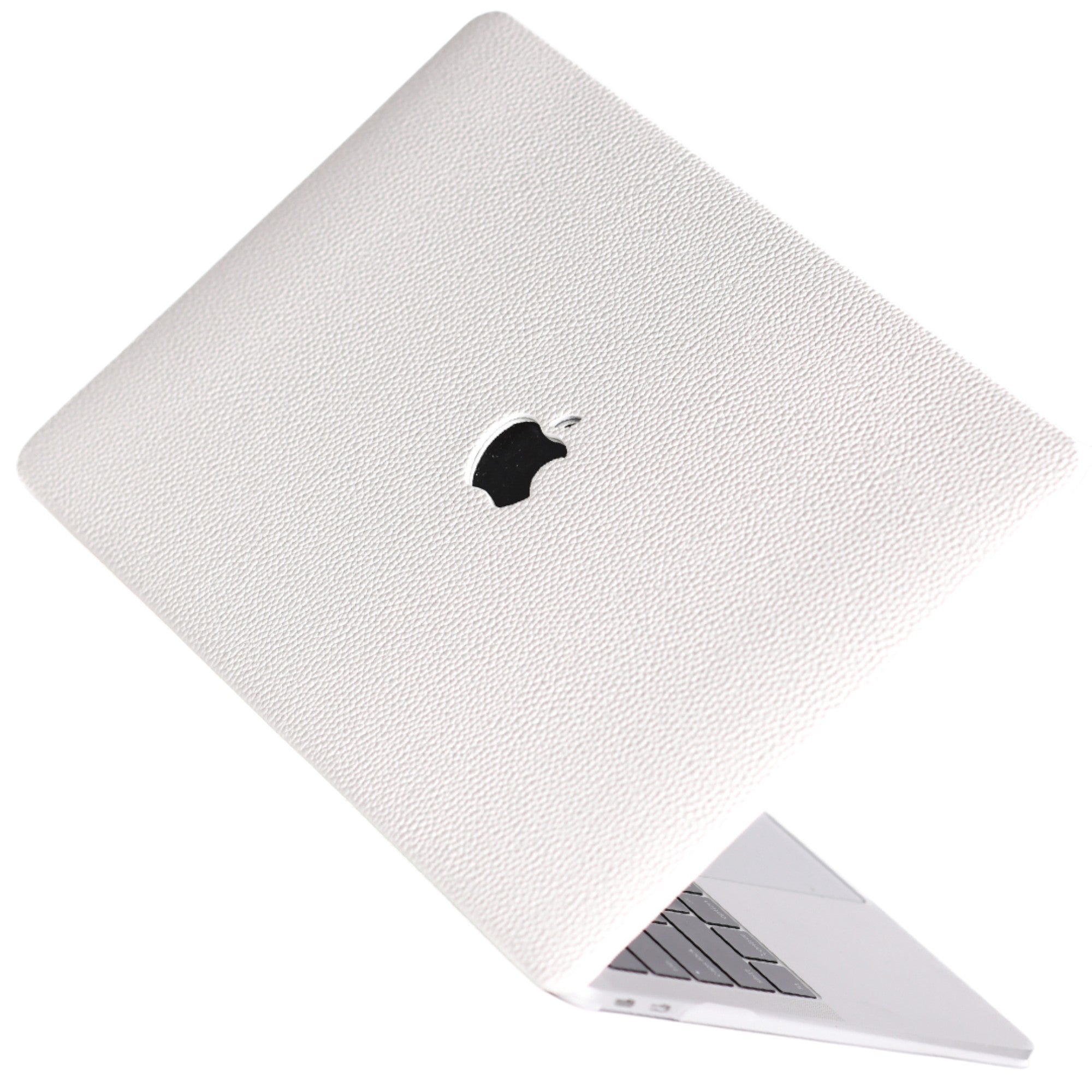 Ivory Leather Style MacBook Cover