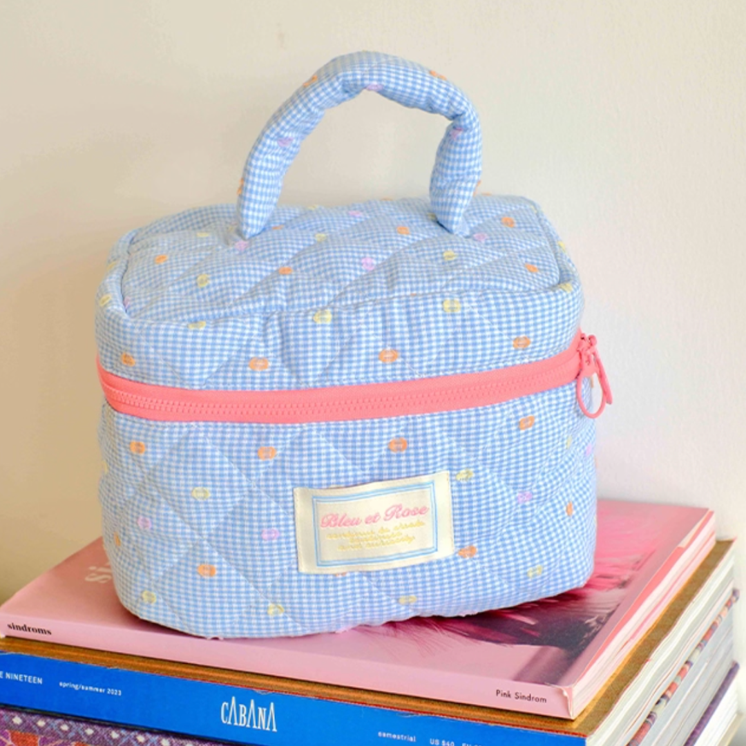 candy quilting bag travel pouch (2color)