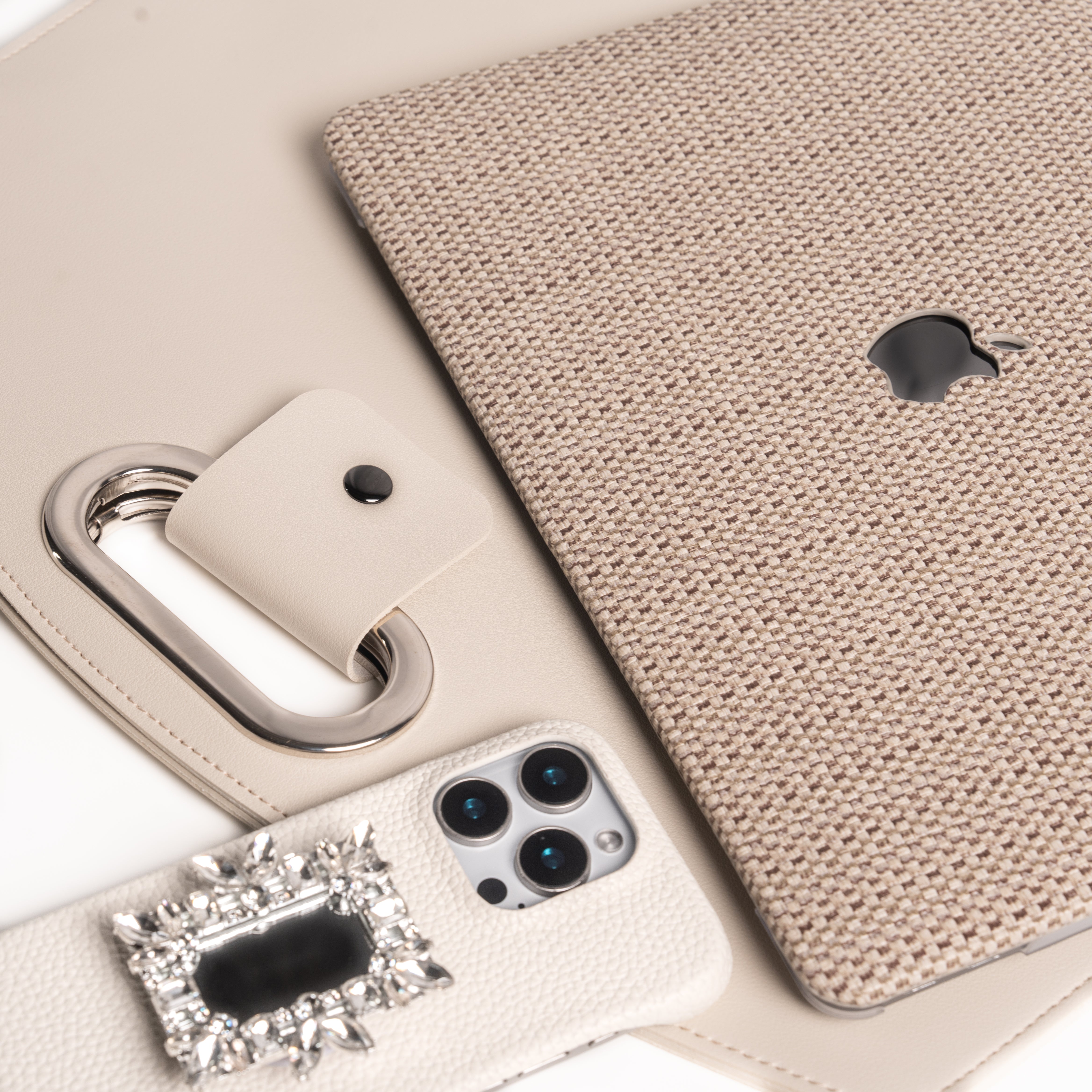 【即納】Natural Weave MacBook Case