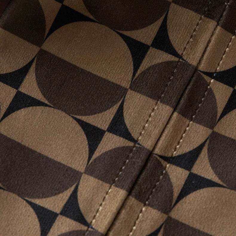 art deco circle tissue case (3design)