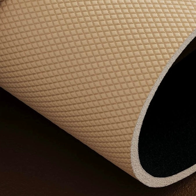 Espresso Rattan bath mat