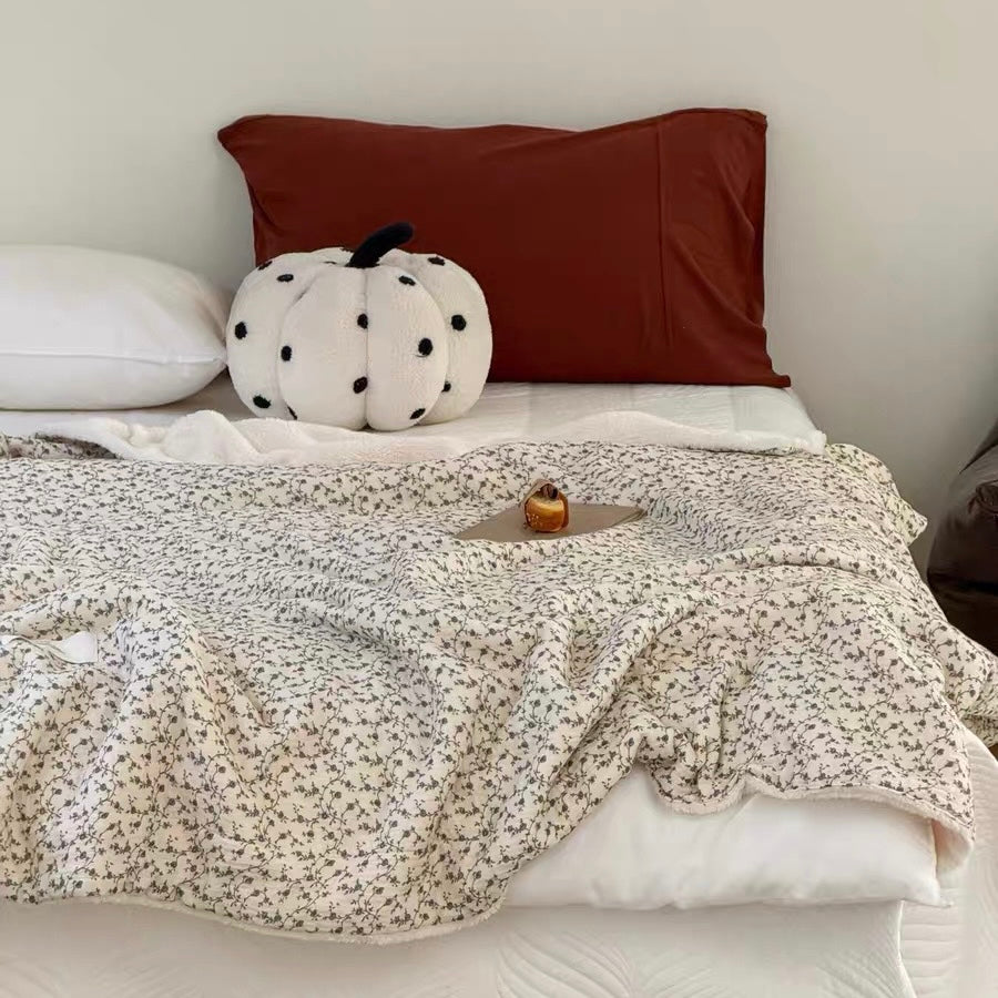 natural organic flower blanket (5design)