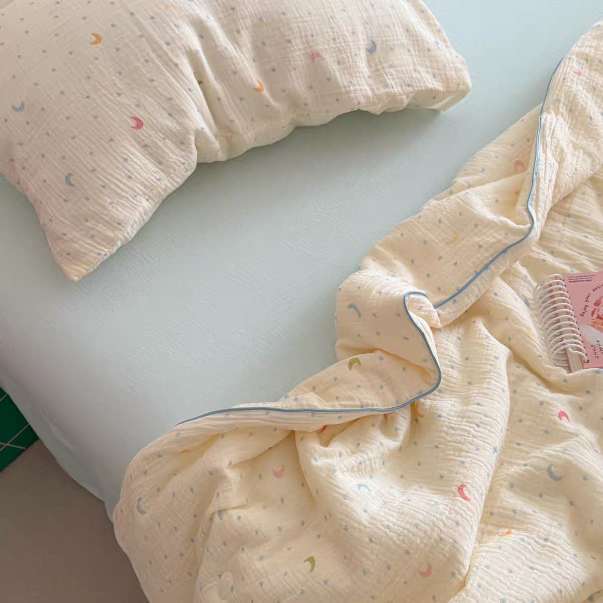 pretty quilt & pillow sheets set (4design)