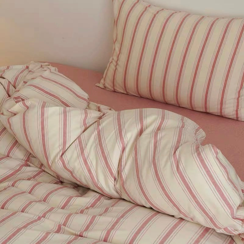 stripe cotton bedlinen set (2colors)