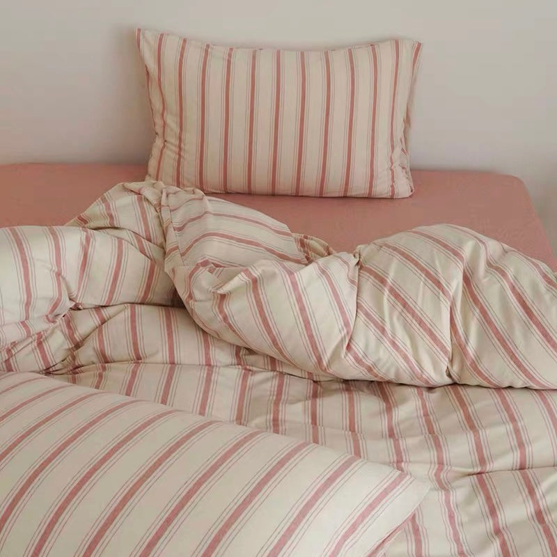 stripe cotton bedlinen set (2colors)